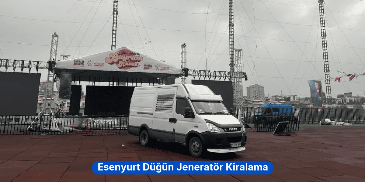 Esenyurt Düğün Jeneratör Kiralama